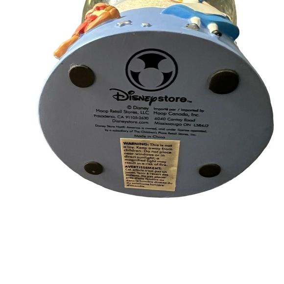 Disney Store Mickey Mouse Sorcerer Wizard Fantasia Alice Donald Bambi Snow Globe - Picture 8 of 8
